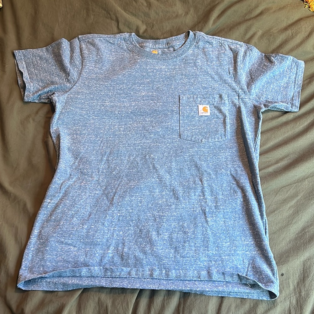 Brand new Carhartt tee. Light blue.